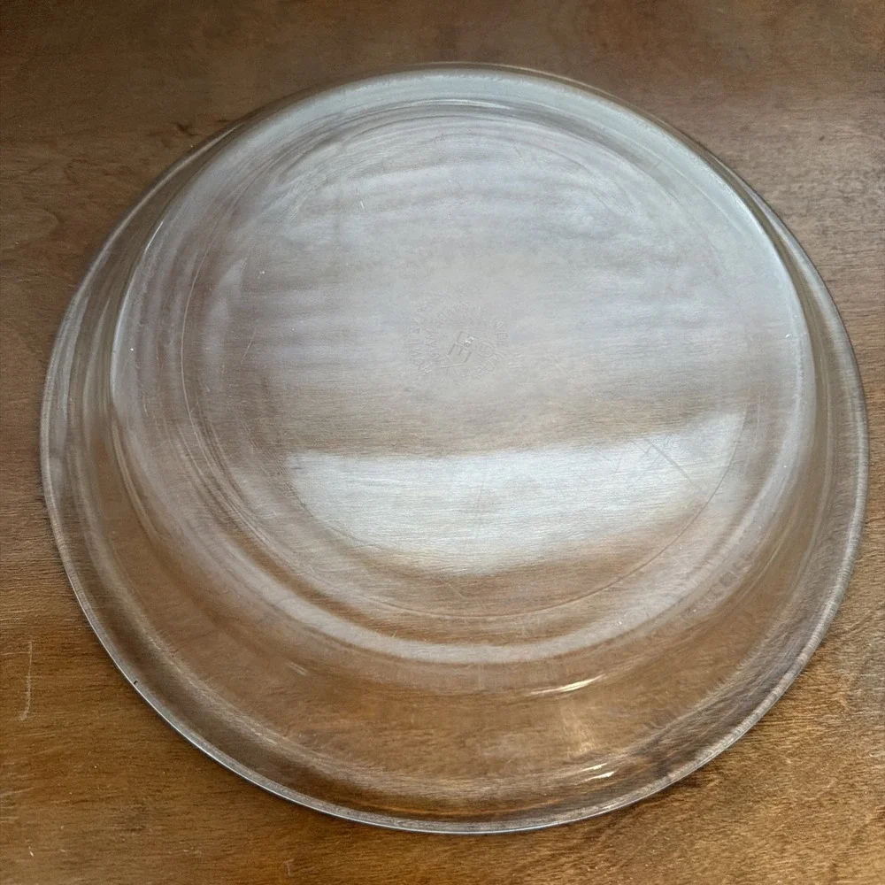 Vintage PYREX #209 Clear Glass Pie Pan 8 1/2